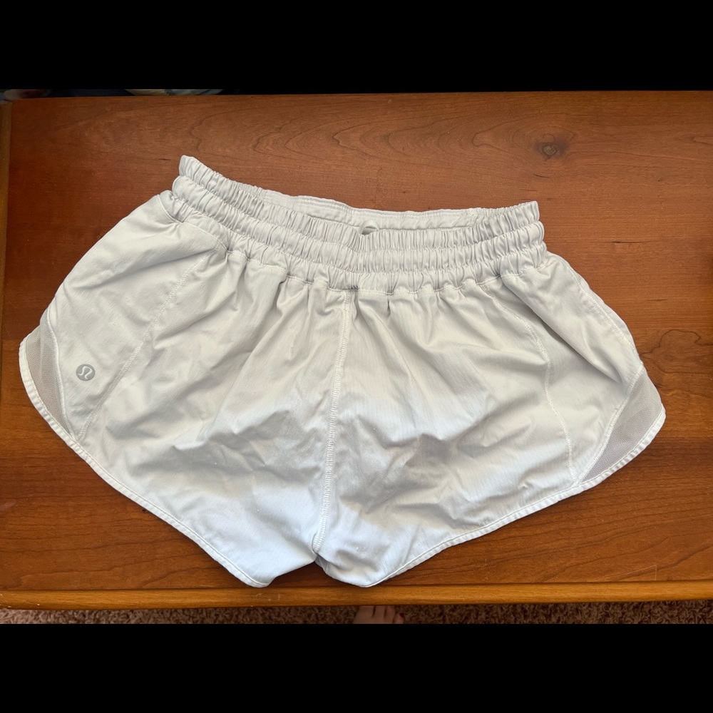 Lululemon white shorts - size 6